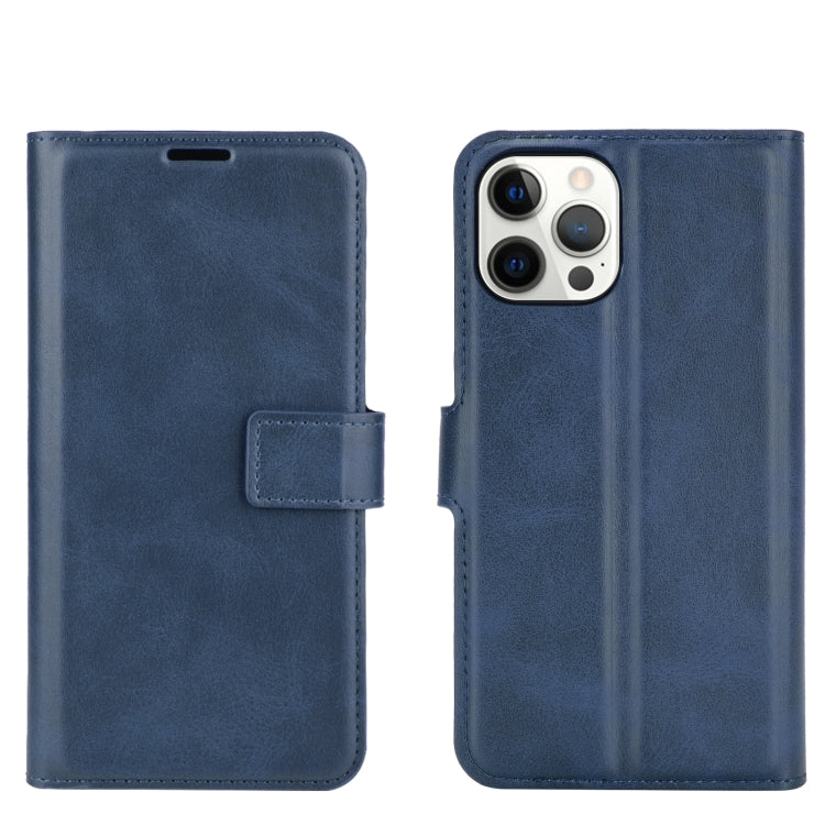 Retro Calf Pattern Buckle Horizontal Flip Leather Case with Holder & Card Slot & Wallet, For iPhone 12 Pro Max, For iPhone 12 Mini