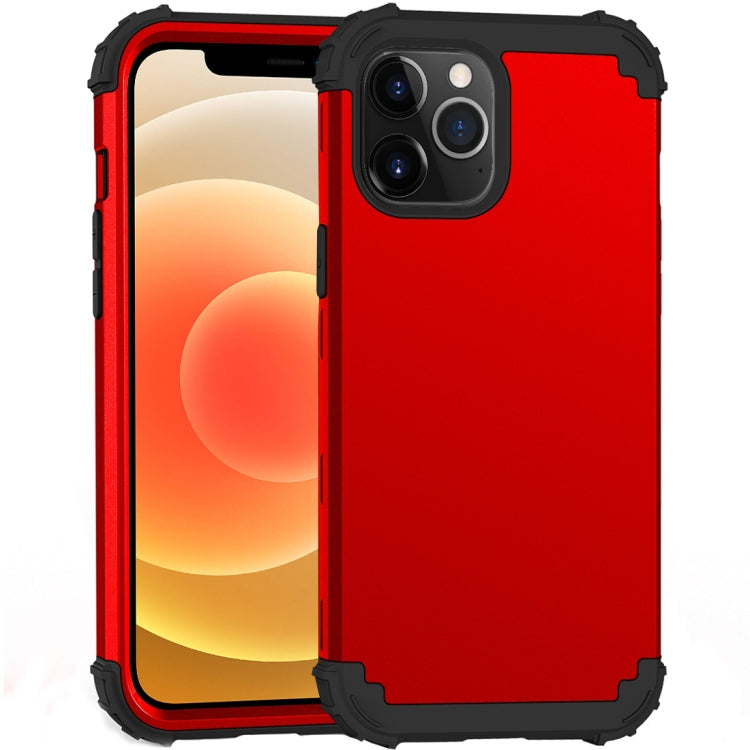 PC+ Silicone Three-piece Anti-drop Mobile Phone Protective Back Cover, For iPhone 12 mini, For iPhone 12 / 12 Pro, For iPhone 12 Pro Max