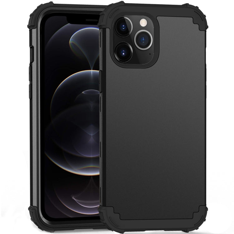 PC+ Silicone Three-piece Anti-drop Mobile Phone Protective Back Cover, For iPhone 12 mini, For iPhone 12 / 12 Pro, For iPhone 12 Pro Max