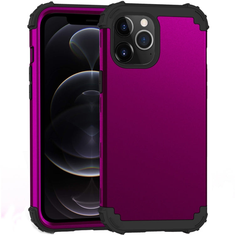 PC+ Silicone Three-piece Anti-drop Mobile Phone Protective Back Cover, For iPhone 12 mini, For iPhone 12 / 12 Pro, For iPhone 12 Pro Max