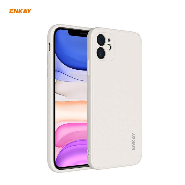 For iPhone 11 Pro Hat-Prince ENKAY ENK-PC064 Liquid Silicone Straight Edge Shockproof Protective Case, For iPhone 11 Pro