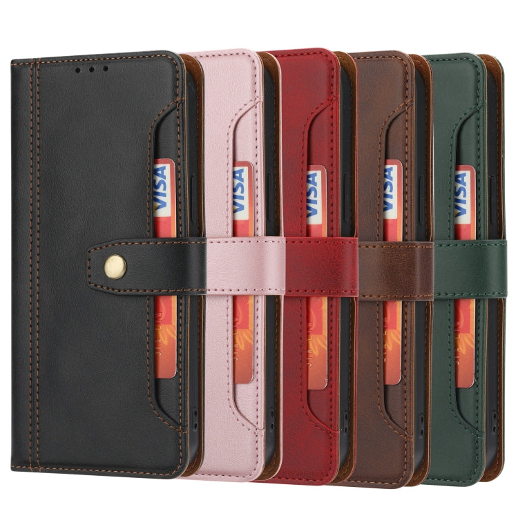 Calf Texture Double Fold Clasp Horizontal Flip Leather Case with Photo Frame & Holder & Card Slots & Wallet For iPhone 12 mini, For iPhone 12 mini