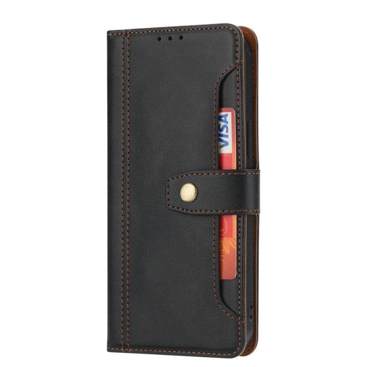 Calf Texture Double Fold Clasp Horizontal Flip Leather Case with Photo Frame & Holder & Card Slots & Wallet For iPhone 12 / 12 Pro, For iPhone 12 / 12 Pro