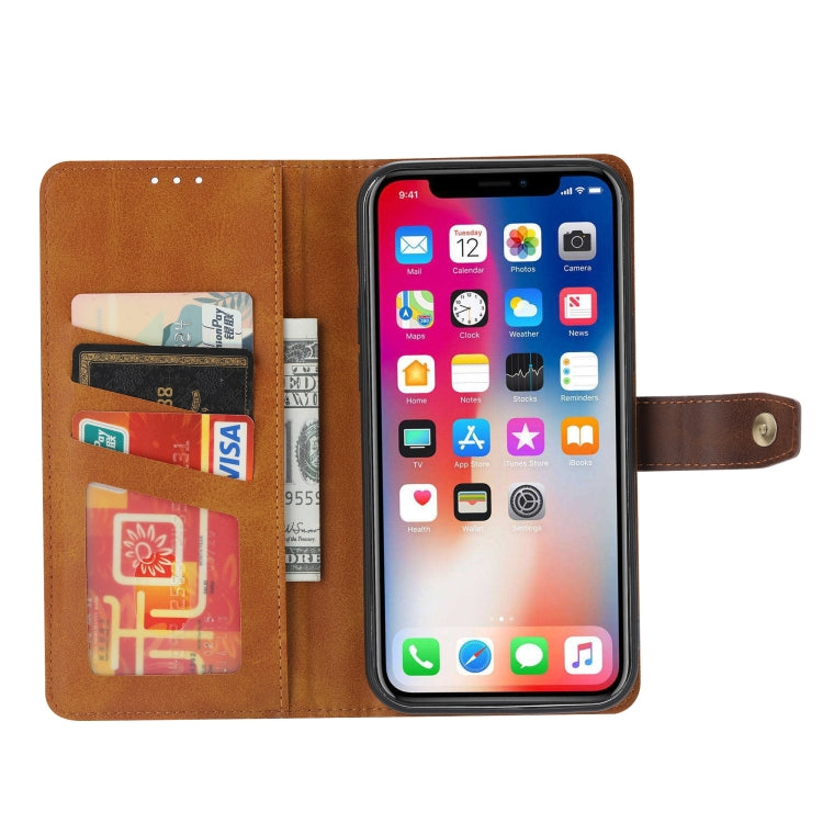 Calf Texture Double Fold Clasp Horizontal Flip Leather Case with Photo Frame & Holder & Card Slots & Wallet For iPhone 12 Pro Max, For iPhone 12 Pro Max