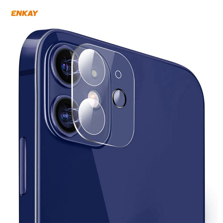 ENKAY Hat-Prince 9H Rear Camera Lens Tempered Glass Film Full Coverage Protector, For iPhone 12 mini, For iPhone 12, For iPhone 12 Pro, For iPhone 12 Pro Max