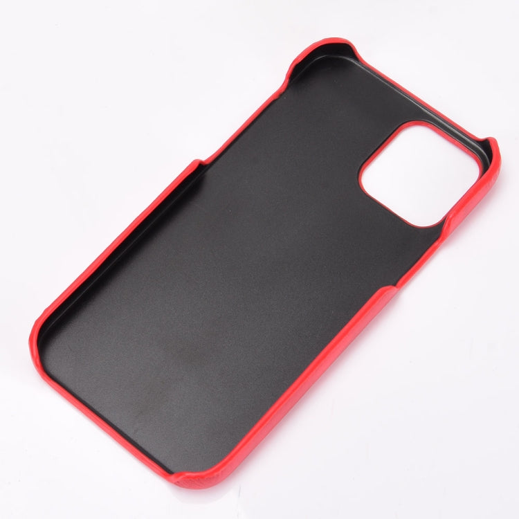For iPhone 12 / 12 Pro Shockproof Litchi Texture PC + PU Case, For iPhone 12