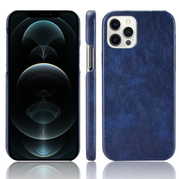 For iPhone 12 / 12 Pro Shockproof Litchi Texture PC + PU Case, For iPhone 12