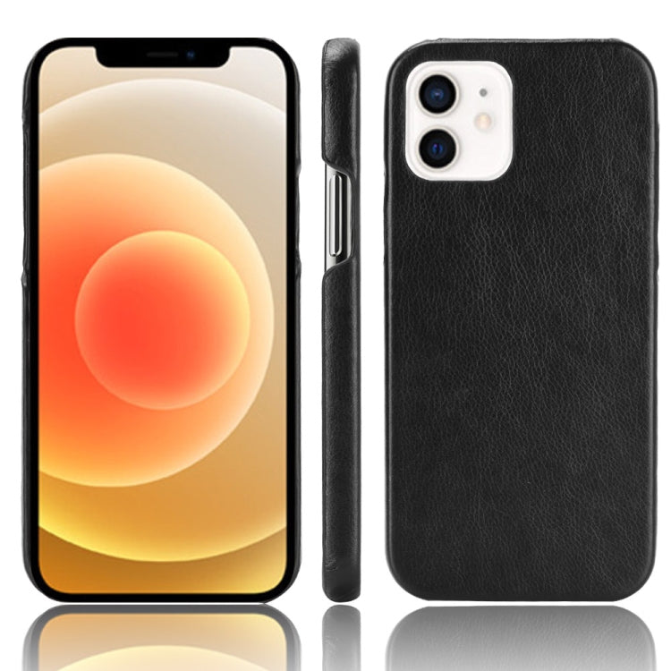For iPhone 12 mini Shockproof Litchi Texture PC + PU Case, For iPhone 12 mini
