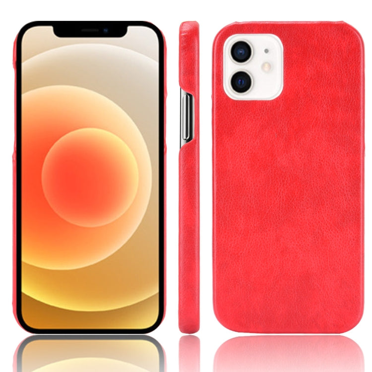 For iPhone 12 mini Shockproof Litchi Texture PC + PU Case, For iPhone 12 mini