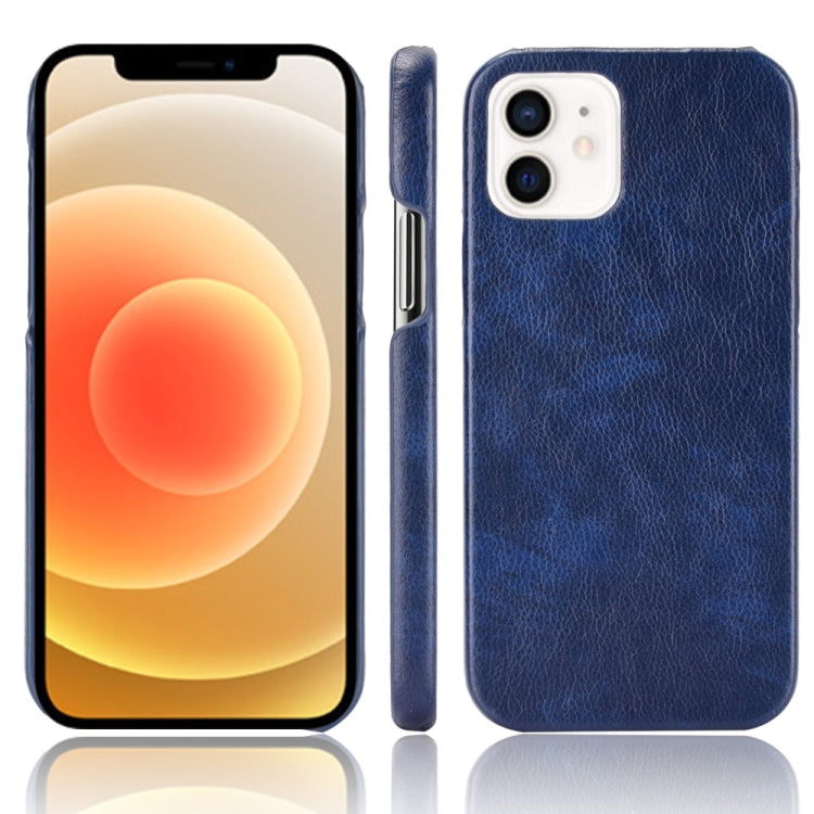 For iPhone 12 mini Shockproof Litchi Texture PC + PU Case, For iPhone 12 mini