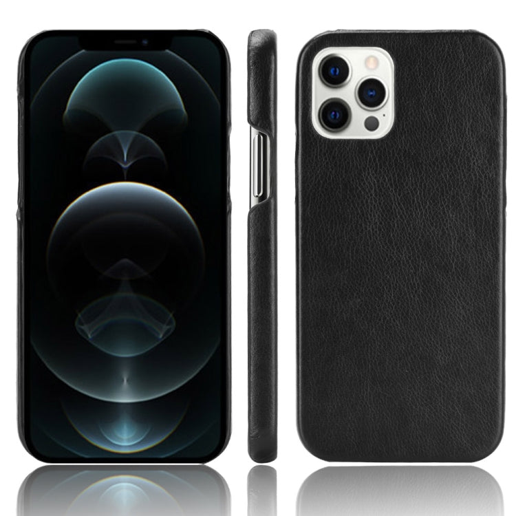 For iPhone 12 Pro Max Shockproof Litchi Texture PC + PU Case, For iPhone 12 Pro Max