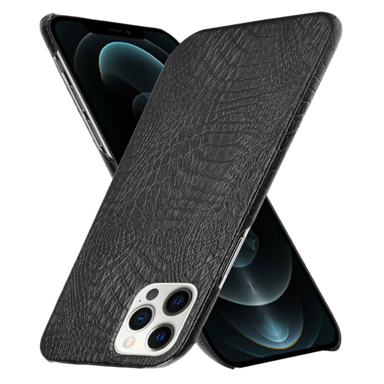For iPhone 12 Pro Max Shockproof Crocodile Texture PC + PU Case, For iPhone 12 Pro Max