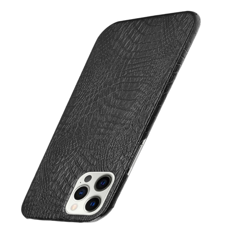 For iPhone 12 Pro Max Shockproof Crocodile Texture PC + PU Case, For iPhone 12 Pro Max