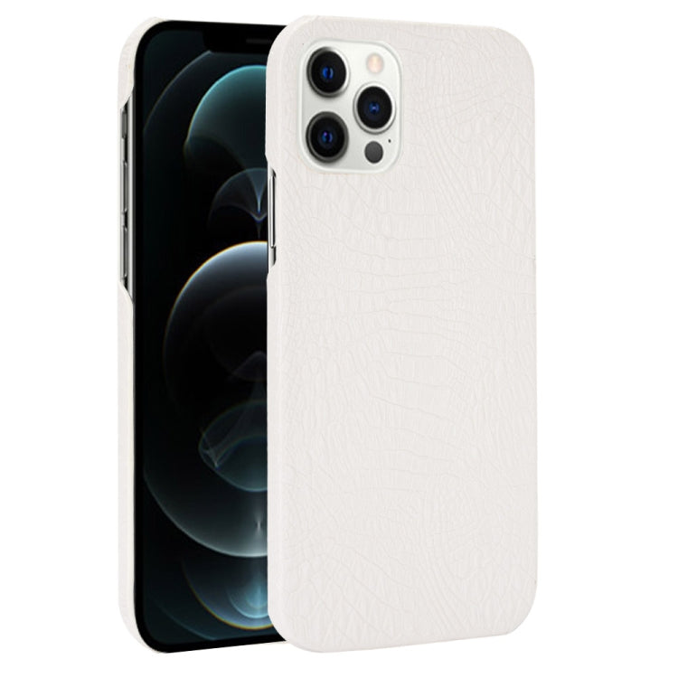 For iPhone 12 Pro Max Shockproof Crocodile Texture PC + PU Case, For iPhone 12 Pro Max
