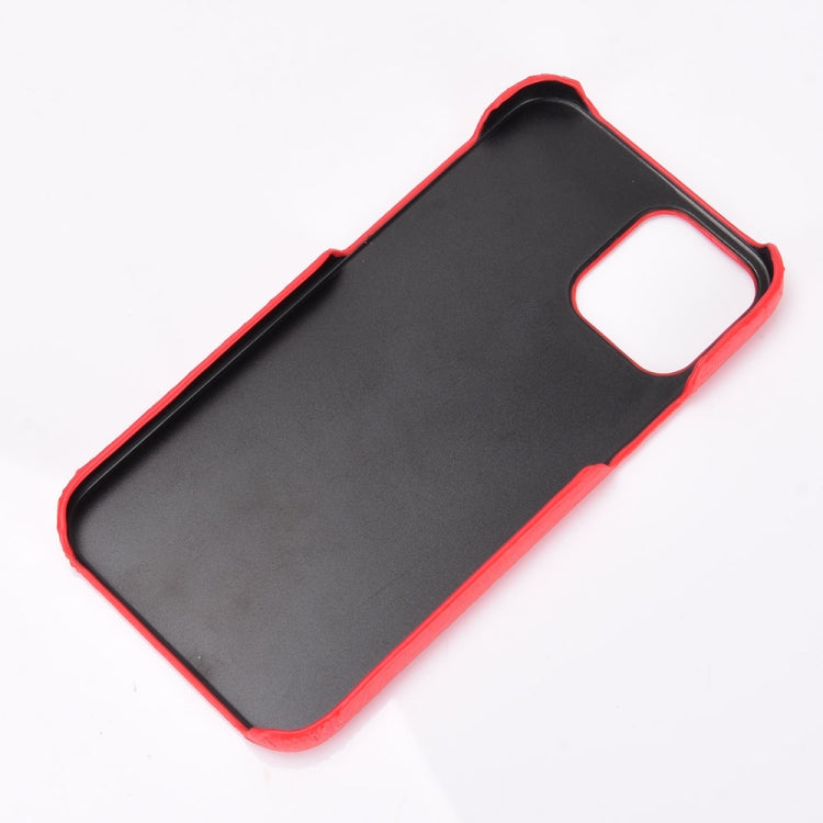 For iPhone 12 mini Shockproof Crocodile Texture PC + PU Case, For iPhone 12 mini