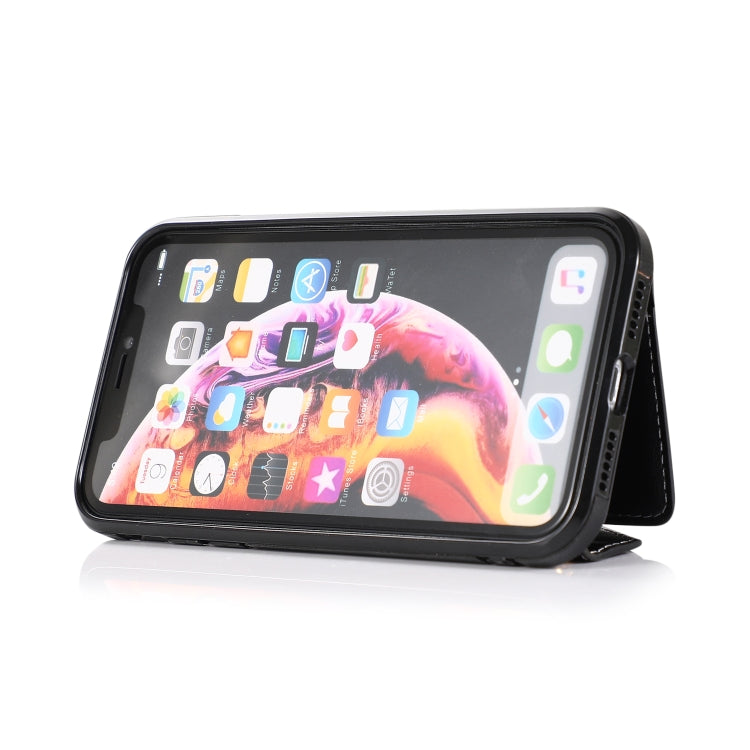 Multi-functional Cross-body Card Bag TPU+PU Back Cover Case with Holder & Card Slot & Wallet, For iPhone X / XS, For iPhone XS Max