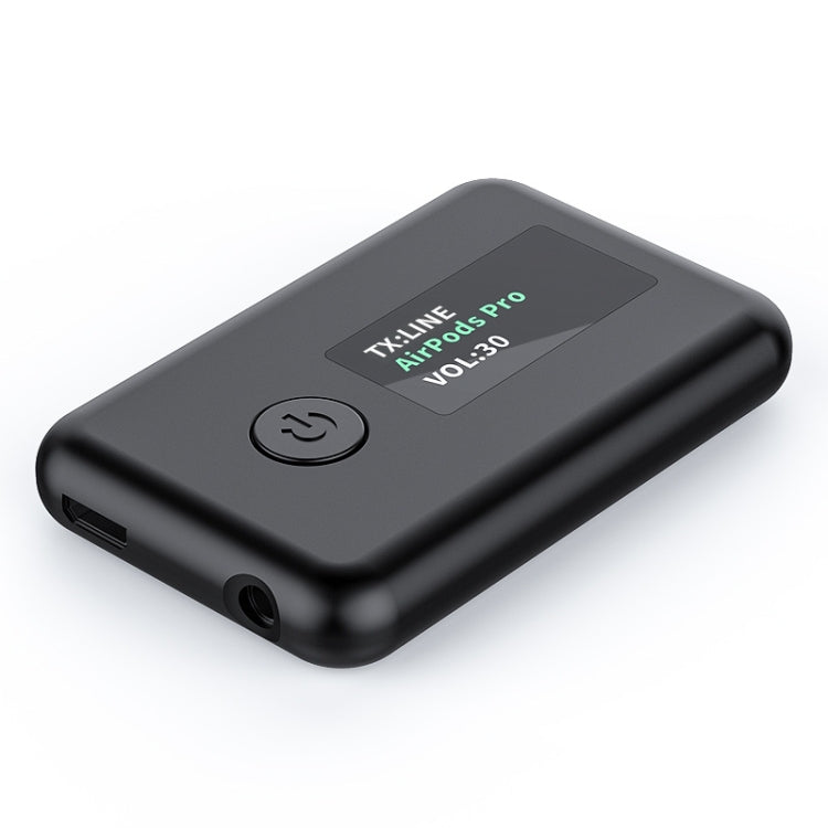 T2 2 en 1 Écran couleur OLED Bluetooth 5.0 Récepteur Émetteur sans fil