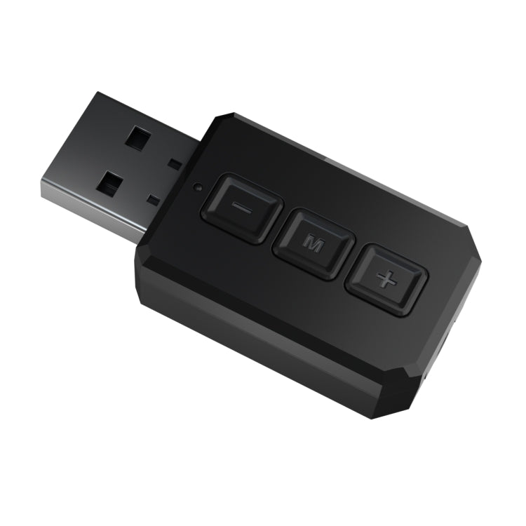 Adaptateur audio Bluetooth USB RT02, récepteur Bluetooth 5.0 mains libres 2 en 1 pour voiture