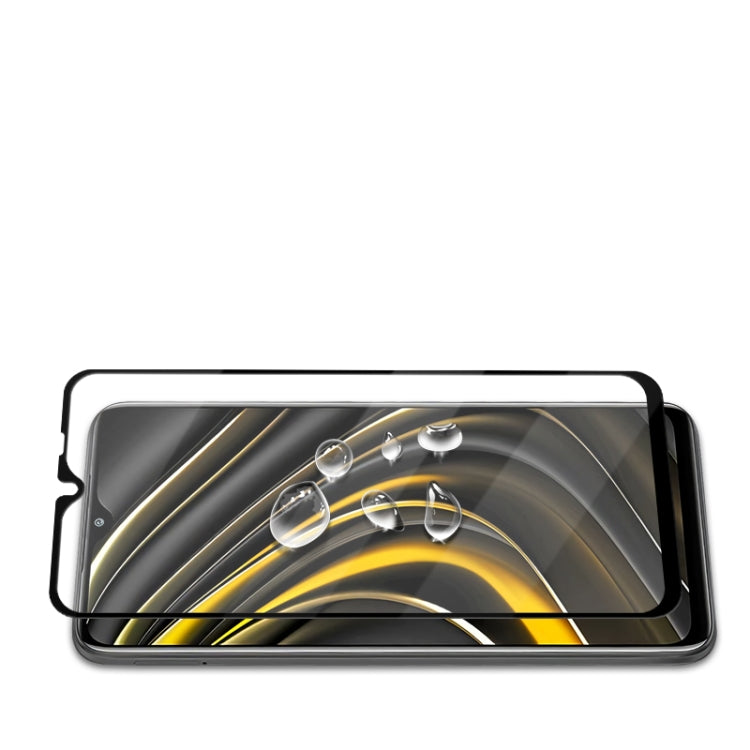 For Xiaomi Mi Poco M3 mocolo 0.33mm 9H 2.5D Full Glue Tempered Glass Film