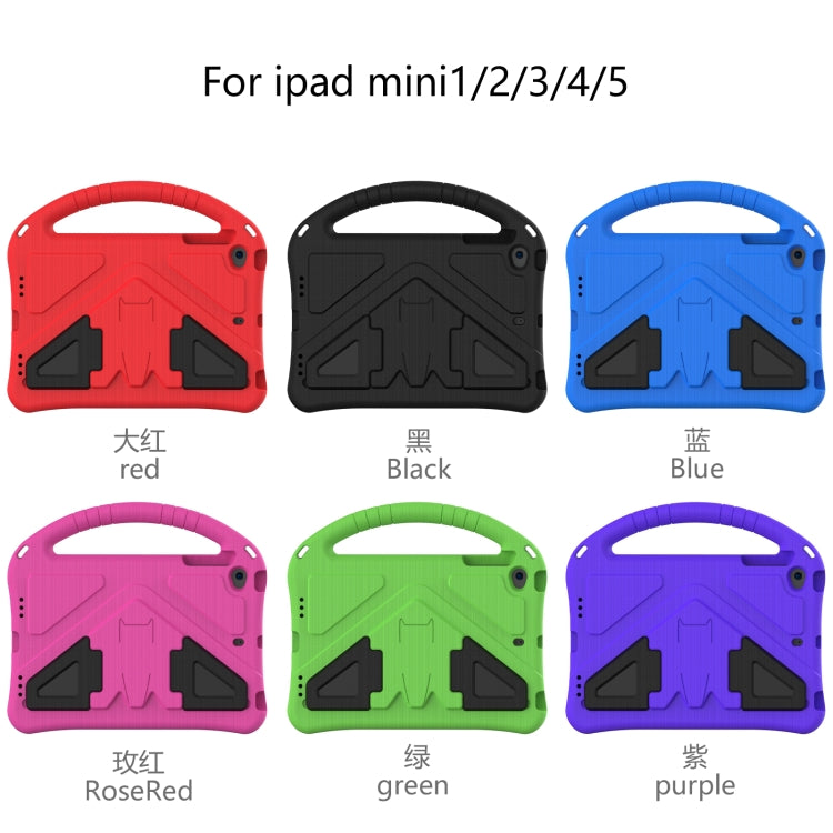 EVA Flat Anti Falling Protective Case Shell with Holder, For iPad Mini5/4/3/2/1