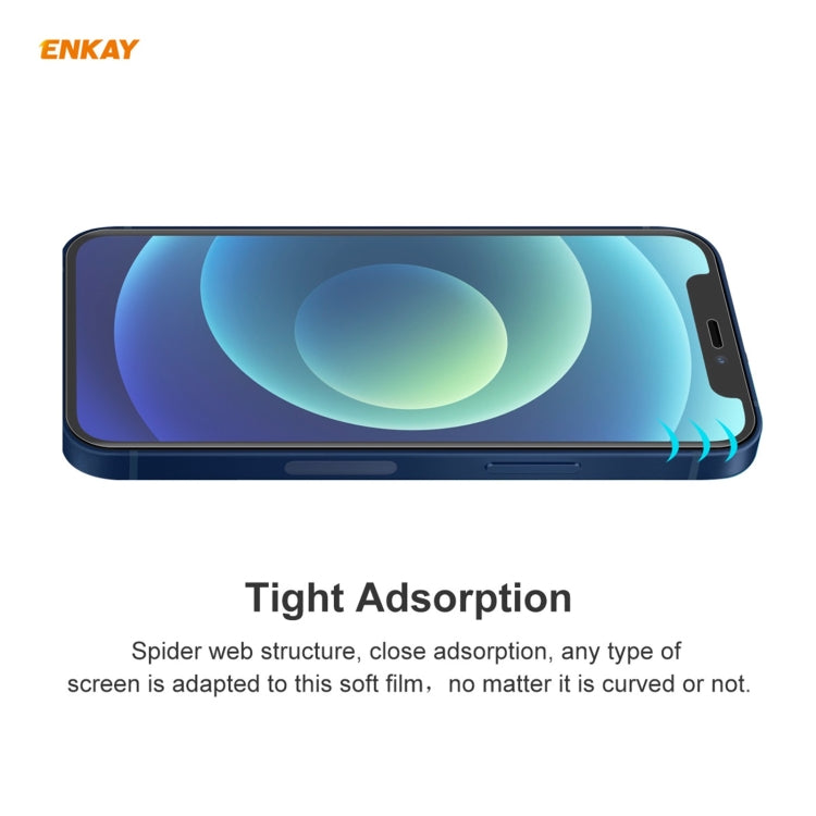 10 PCS ENKAY Hat-Prince 0.1mm 3D Full Screen Protector Explosion-proof Hydrogel Film, For iPhone 12 mini, For iPhone 12 / 12 Pro, For iPhone 12 Pro Max