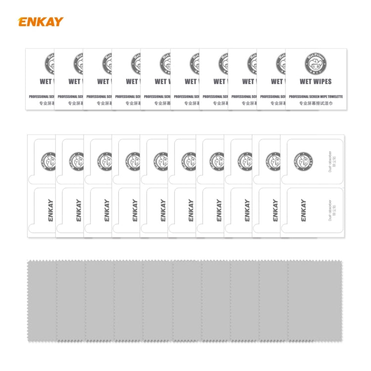 10 PCS ENKAY Hat-Prince 0.1mm 3D Full Screen Protector Explosion-proof Hydrogel Film, For iPhone 12 mini, For iPhone 12 / 12 Pro, For iPhone 12 Pro Max