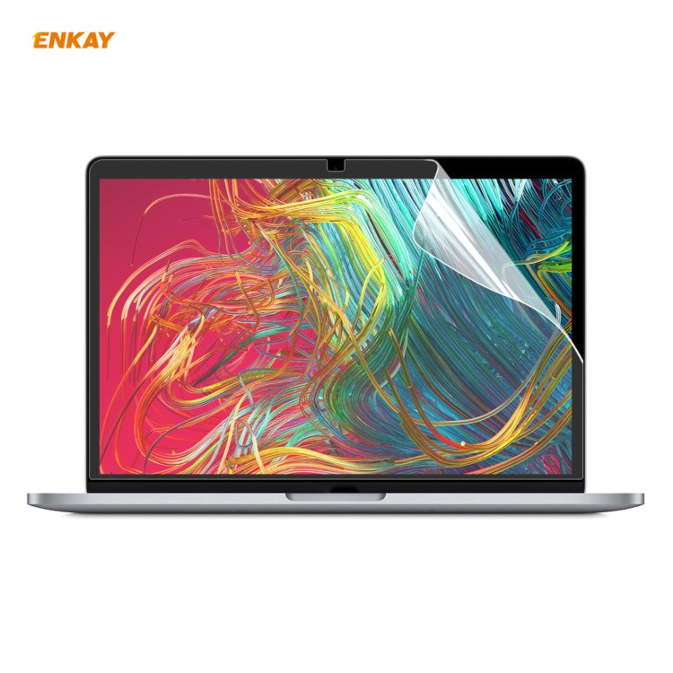 Protection d'écran ENKAY Clear HD PET pour MacBook Pro 13,3 pouces A2289 / A2251 / A2338 (2020), pour MacBook Pro 13,3 pouces A2289 / A2251 / A2338 (2020)