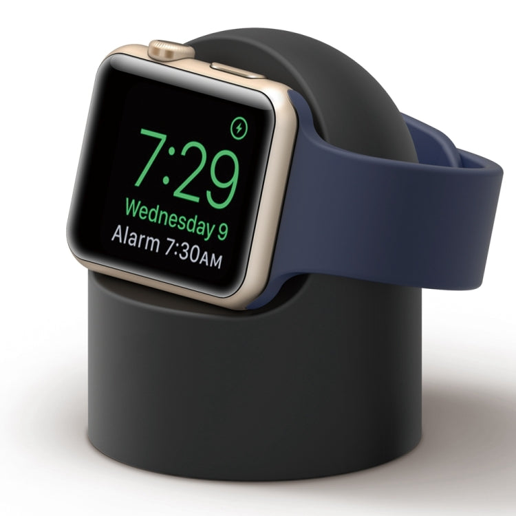 Retro Round Base Silicone Bracket For Apple Watch