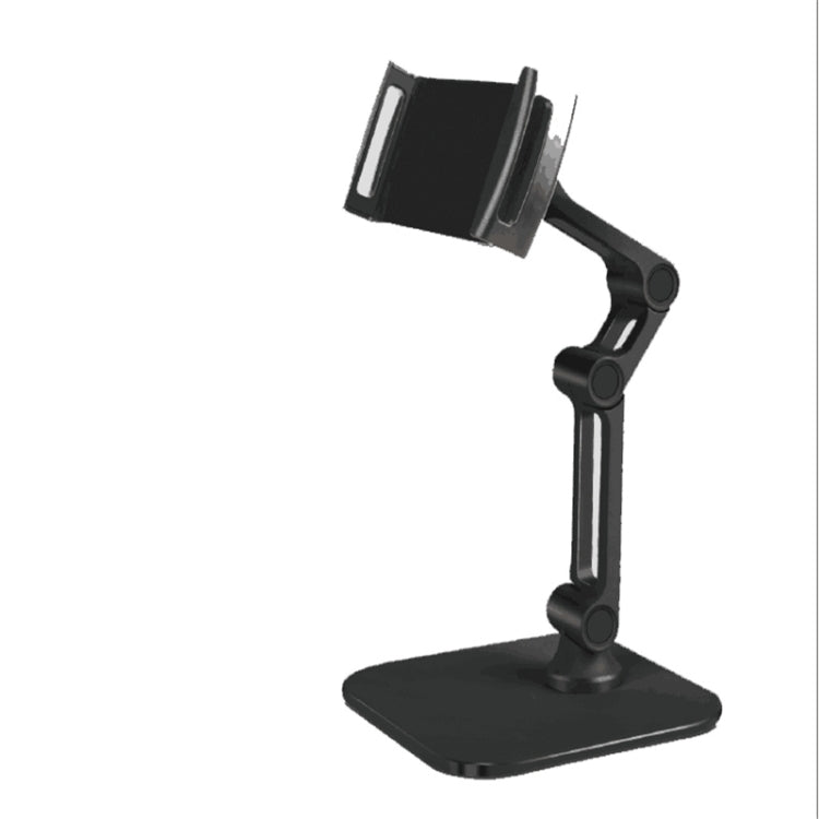 NS-06B Aluminum Alloy Foldable Adjustable Tablet Desk Stand for iPad, Huawei, Apple