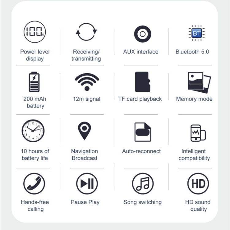 BR02 Bluetooth 5.0 Receive and transmit 2-in-1 PC TV Bluetooth audio adapter with battery display