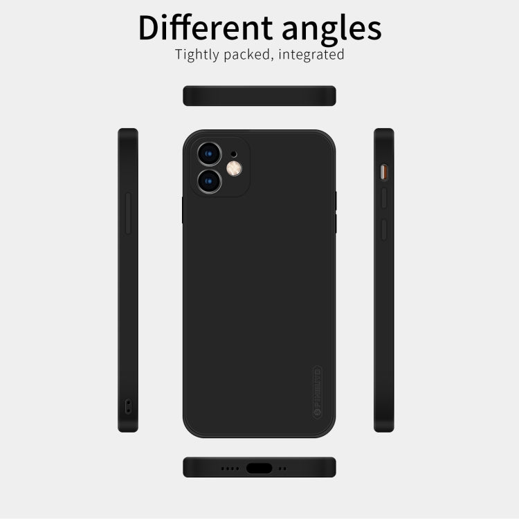 PINWUYO Touching Series Liquid Silicone TPU Shockproof Case, For iPhone 12 mini, For iPhone 12, For iPhone 12 Pro, For iPhone 12 Pro Max