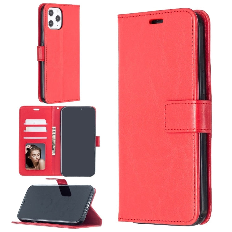 Crazy Horse Texture Horizontal Flip Leather Case with Holder & Card Slots & Wallet & Photo Frame for iPhone 13 Pro, For iPhone 13 Pro