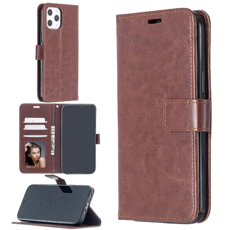 Crazy Horse Texture Horizontal Flip Leather Case with Holder & Card Slots & Wallet & Photo Frame for iPhone 13 Pro, For iPhone 13 Pro