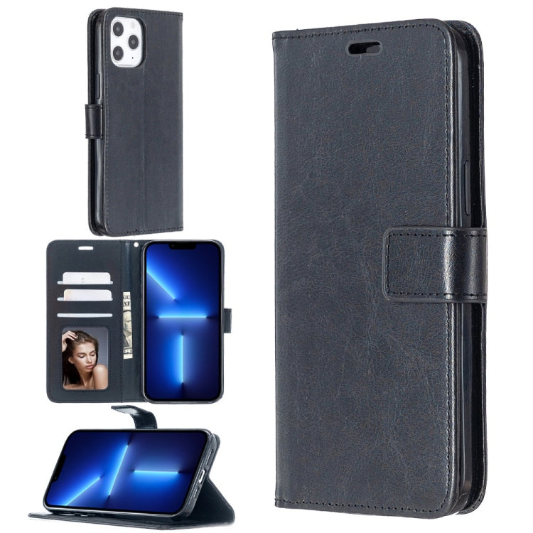 Crazy Horse Texture Horizontal Flip Leather Case with Holder & Card Slots & Wallet & Photo Frame for iPhone 13 Pro Max, For iPhone 13 Pro Max