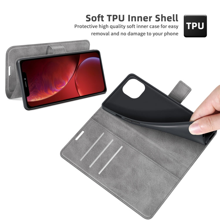 Retro Calf Pattern Buckle Horizontal Flip Leather Case with Holder & Card Slots & Wallet, For iPhone 13