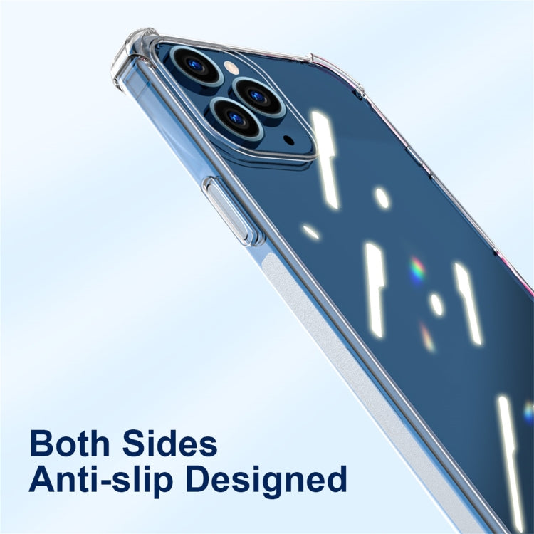 Hat-Prince ENKAY Clear TPU Shockproof Airbag Soft Case + Camera Lens Glass Film, For iPhone 12 Pro, For iPhone 12 Pro Max, For iPhone 12, For iPhone 12 mini, For iPhone 11 Pro, For iPhone 11 Pro Max, For iPhone 11