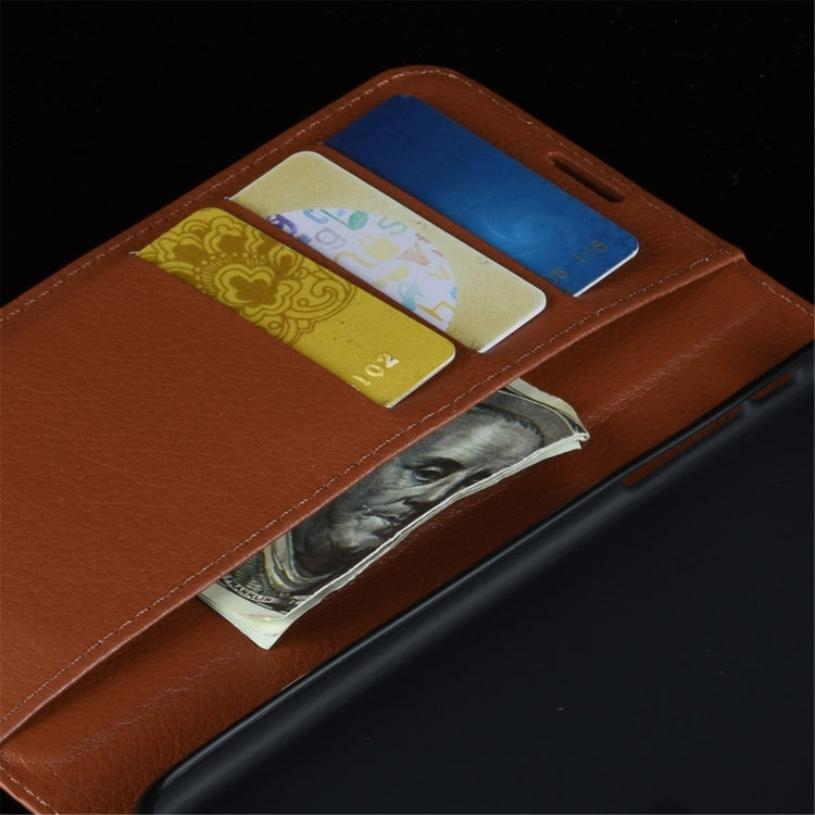 For iPhone 13 Litchi Texture Horizontal Flip Protective Case with Holder & Card Slots & Wallet, For iPhone 13