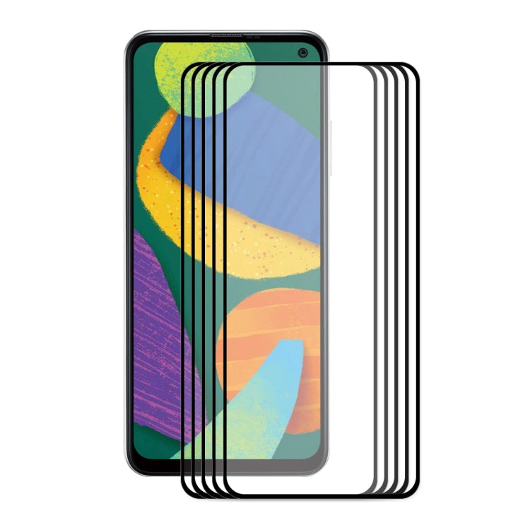 5 PCS ENKAY Hat-Prince Full Glue 0.26mm 9H 2.5D Tempered Glass Screen Protector Full Coverage Film, For Samsung Galaxy A22 4G(5 PCS), For Samsung Galaxy A22 5G(5 PCS), For Samsung Galaxy F22(5 PCS), For Honor 50 SE (5 PCS)������������������������������...