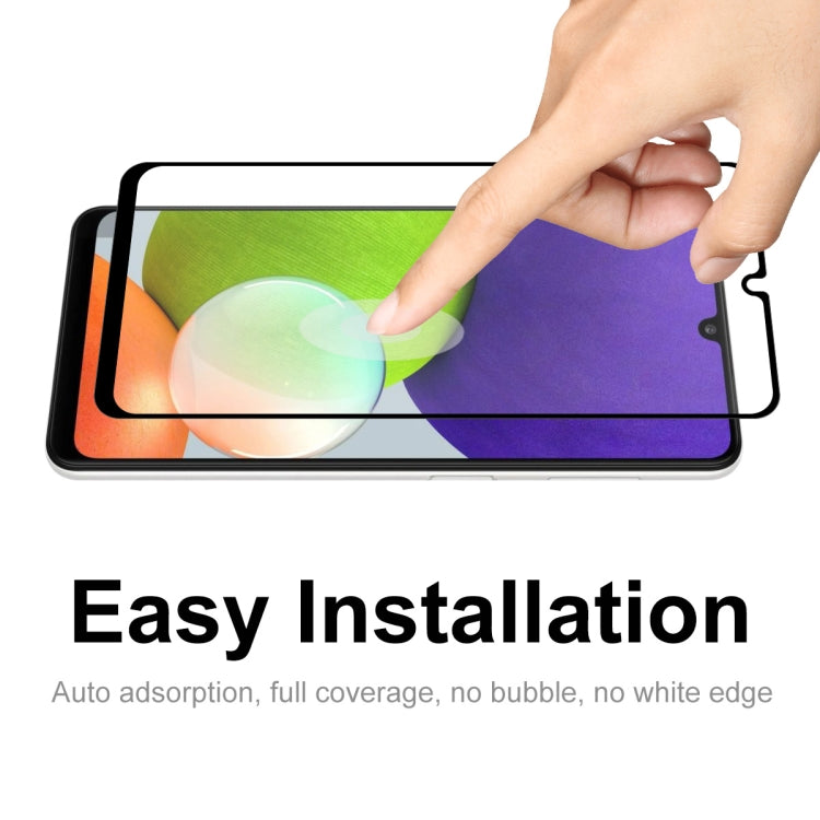 10 PCS ENKAY Hat-Prince Full Glue 0.26mm 9H 2.5D Tempered Glass Screen Protector Full Coverage Film, For Samsung Galaxy A22 4G, For Samsung Galaxy A22 5G, For Samsung Galaxy F22 / M22, For Honor 50 SE (10 PCS), For Samsung Galaxy F52 5G /G62 /M62      ...