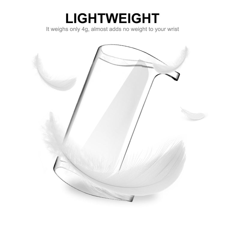 For Fitbit Charge 5 / Charge 6 ENKAY Hat-Prince Full Coverage Transparent Soft Case TPU HD Clear Cover