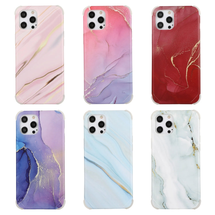 Four Corners Shocproof Flow Gold Marble IMD Back Cover Case