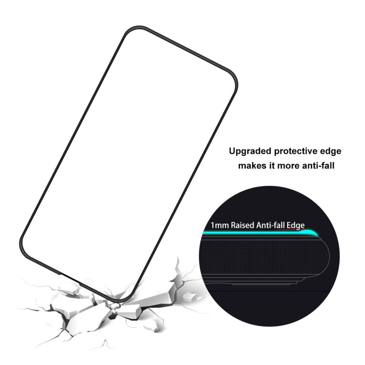 2 PCS ENKAY Hat-Prince Anti-drop Full Glue Tempered Glass Full Screen Film Anti-fall Protector, For iPhone 13 mini (2pcs), For iPhone 13 / 13 Pro(2pcs), For iPhone 13 Pro Max(2pcs)