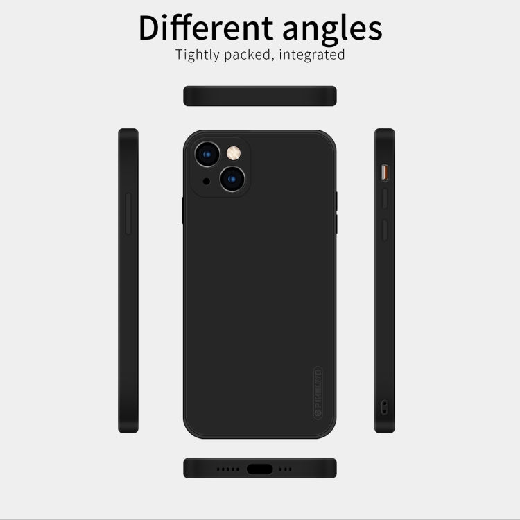 PINWUYO Touching Series Liquid Silicone TPU Shockproof Case, For iPhone 13, For iPhone 13 Pro, For iPhone 13 Pro Max