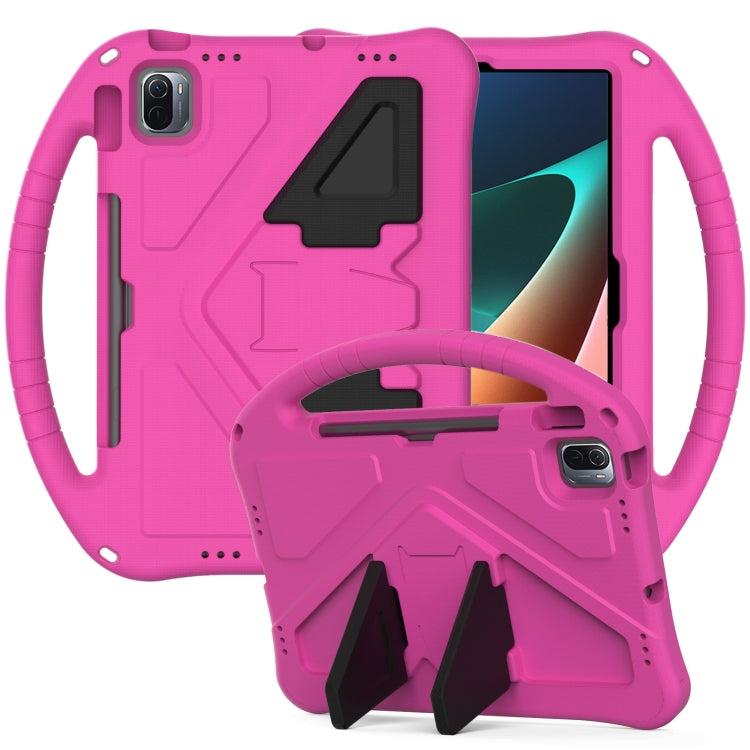 EVA Flat Anti Falling Protective Case Shell with Holder, For Xiaomi Pad 5 / Pad 5 Pro 2021