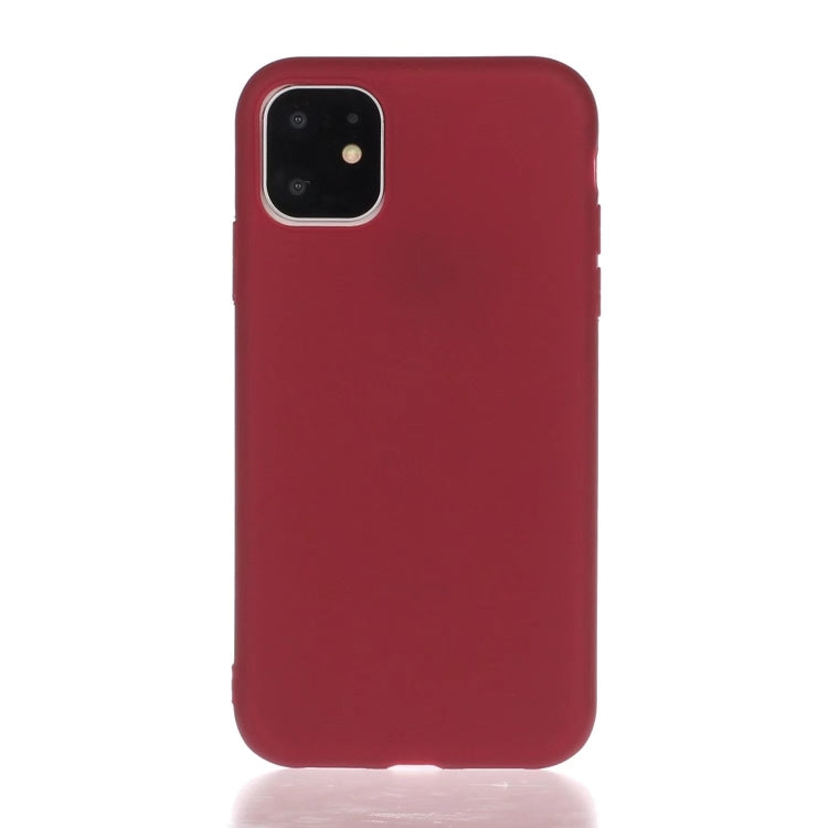 Solid Color Frosted TPU Phone Case, For iPhone 13 Pro Max