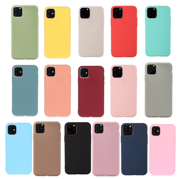 Solid Color Frosted TPU Phone Case, For iPhone 13 Pro Max