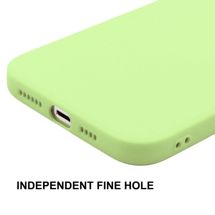 Coque de protection antichoc en silicone liquide Hat-Prince ENKAY + protection d'écran en verre trempé 9H pour iPhone 13 mini