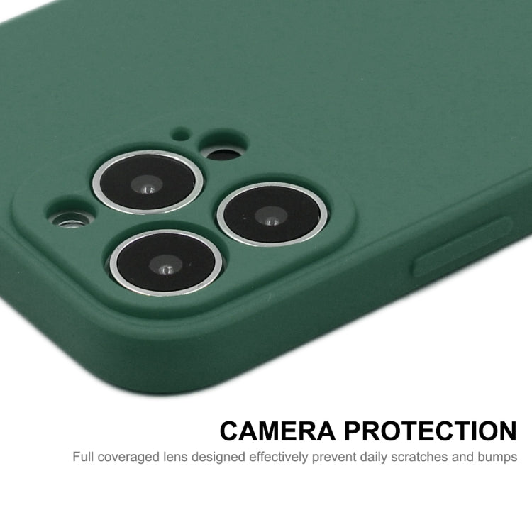 Hat-Prince ENKAY Liquid Silicone Shockproof Protective Case Drop Protection Cover + 9H Tempered Glass Screen Protector for iPhone 13 Pro, For iPhone 13 Pro