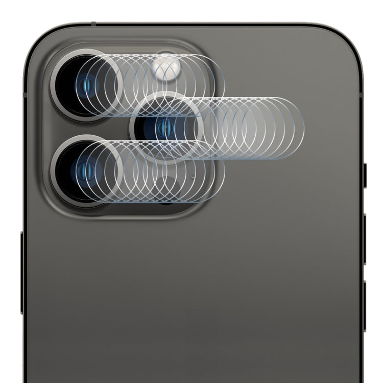 ENKAY Hat-Prince Film de protection en verre trempé anti-rayures pour objectif d'appareil photo pour iPhone 13 Pro/13 Pro Max, compatible avec les coques, 1 lot, 2 lots, 5 lots, 10 lots