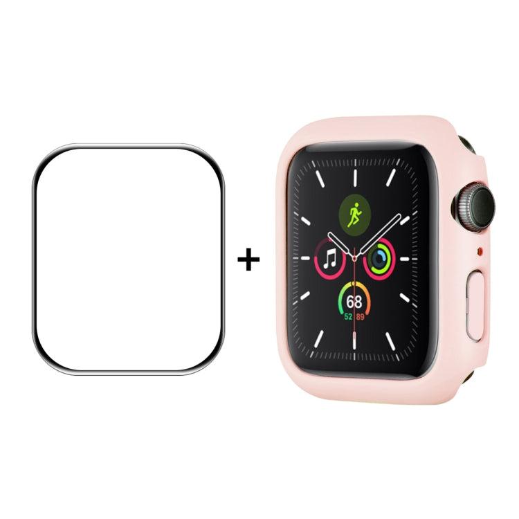 ENKAY Hat-Prince PC Frame + Full Coverage PMMA HD Screen Protector Film for Apple Watch Series 7 41mm